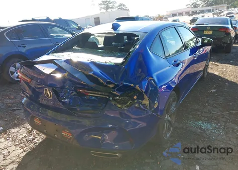 2023 Acura Tlx A-Spec Package из США, поврежденный, VIN 19UUB5F5XPA001092